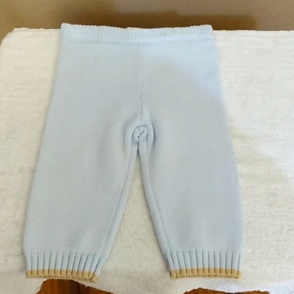 Piper and Posie light blue sweater set with hat 6 to 9 months - Picture 2 of 6